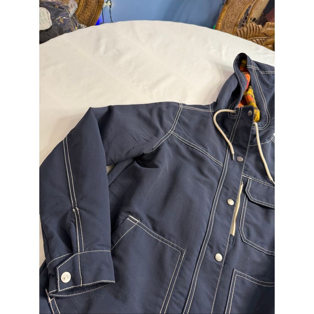 Toad & Co. Foster Pass Parka Flannel Lined Fall Chore Jacket Size XS - Picture 4 of 10